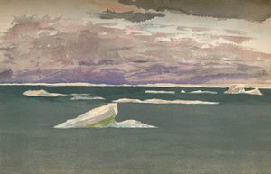 1893年9月14日，离开冰边-集会风暴，1897年 作者 弗里德约夫·南森