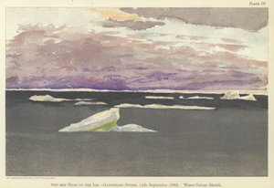 Off the edge of the ice, gathering storm 作者 弗里德约夫·南森