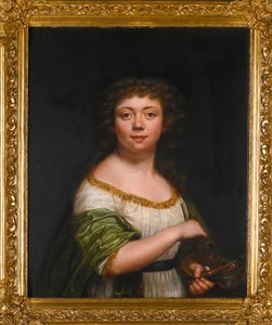 "自画像，21 岁） par Lisiewska, Friederike Julie (1772-1856) 作者 弗里德里克·朱莉·利谢夫斯卡