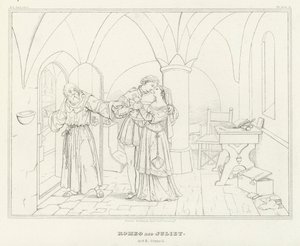 Romeo and Juliet, Act II, Scene 6 (engraving)