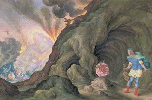 1643年在哈迪斯的奥菲斯 作者 弗里德里希·布伦特尔（Friedrich Brentel）