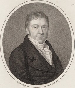 约翰·内波穆克·侯梅尔的肖像（1778-1837）。 作者 弗里德里希·弗莱希曼