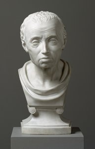 1801年（大理石）伊曼纽尔康德（1724-1804）的肖像 作者 Friedrich Hagemann