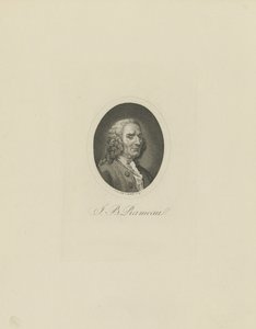 作曲家让·菲利普·拉莫（Jean-Philippe Rameau）的肖像1683-1764，1802年。