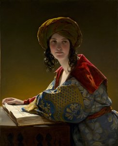 东方青年女子，1838年