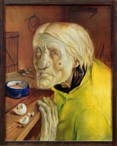 来自Worpswede的Biene夫人，享年87岁 作者 弗里茨·伯曼（Fritz Burmann）