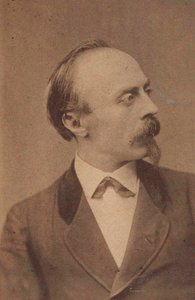 作曲家汉斯-冯-毕洛的肖像，1830-1894年，约1875年。