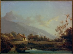 Tropenlandschaft 作者 弗里茨·梅尔比（Fritz Melbye）