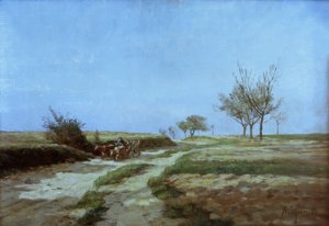 春天的心情 作者 弗里茨·伍彻（Fritz Wucherer）