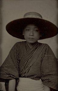 森田健二，1886年。 作者 藤田