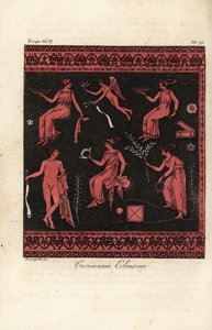 Eleusinian Mysteries（埃琉西尼神秘仪式），希腊埃琉西斯的德墨忒耳和珀耳塞福涅崇拜的启蒙仪式 作者 富马加利富马加利