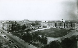 哥伦比亚大学校园位于纽约市西南部，1910年