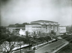 1909年纽约市东南部的大都会艺术博物馆