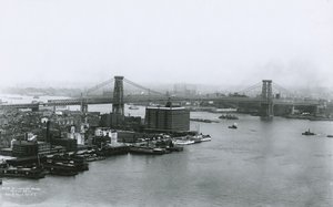 威廉斯堡大桥，1909年 作者 GP堂和儿子