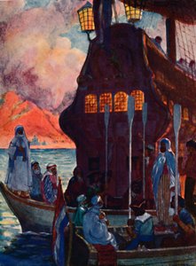 酋长约瑟夫的到来》，1909年 作者 GS史密斯哈德
