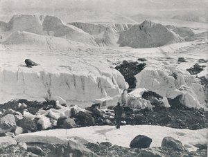 普里斯特利冰川入口处的裂冰，1913年，1913年