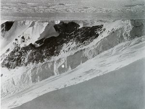 警告冰川的坡度，c1911，1913年