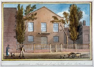 卫理公会教堂，大萨福克街，南华克，伦敦，1825年