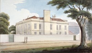 恢复"，这是位于萨里郡米查姆格林的一所精神病院，1825年。