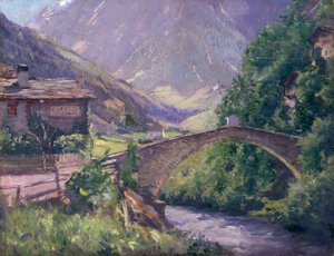 维斯普之桥"，1881-1935年 作者 加布里埃尔·汤普森