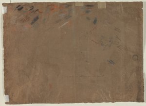 头像素描，1780年代。