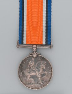 1914-20 年英国战争勋章授予二等兵安德烈亚