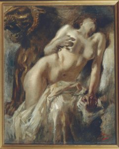 克娄巴特拉（Cleopatra），1888年， 作者 加埃塔诺·普雷维亚蒂（Gaetano Previati）