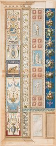 Pilaster Loggia II（装饰品，在中间领域有一匹马）