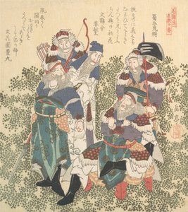 五个伟大的士兵，19世纪。