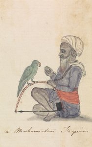 莫哈米丹人和他的鹦鹉 作者 Gangaram Chintaman Tambat