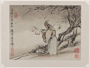 手指画，来自十本专辑 作者 高其培
