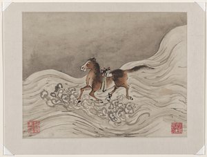 手指画，来自十本专辑 作者 高其培