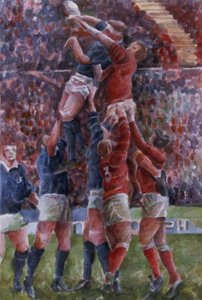 Rugby International，Wales V Scotland（wc on paper）