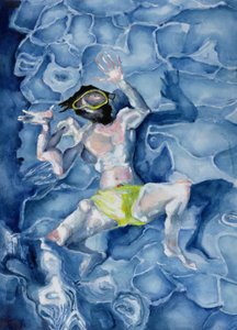 游泳者，1989年