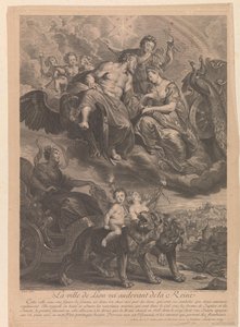 里昂觐见王后
La ville de Lion va audevant de la Reine（标题见实物） 作者 让-巴蒂斯特·纳蒂尔