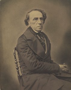作曲家贾科莫-梅耶贝尔的肖像，1791-1864年，1853-1854年。