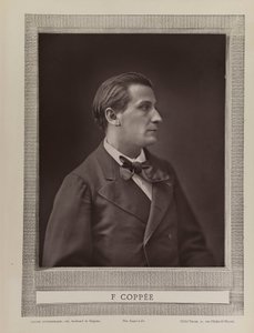 诗人François Coppée的肖像，1842-1908年，约1875年。 作者 加斯帕德·费利克斯·纳达尔