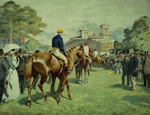 阅兵式（布面油画） 作者 加斯顿·吉格纳德（Gaston Guignard）