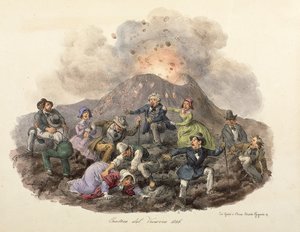 维苏威火山的下降 作者 加蒂和杜拉