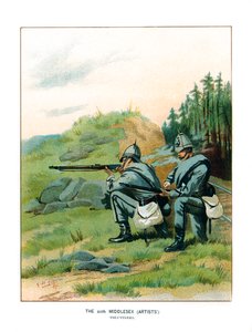 第20次Middlesex艺术家，c1890年。 作者 杰弗里·道格拉斯·吉尔斯