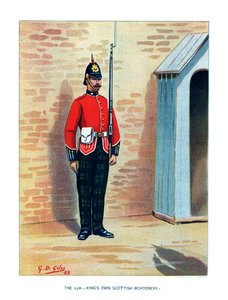 第25国王拥有苏格兰边防军，建于1890年。