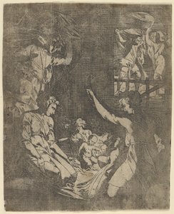 耶稣诞生》，1530-73年。 作者 杰弗里·杜穆捷