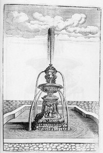 喷泉设计，1664年 作者 乔治·安德里亚斯·博克勒