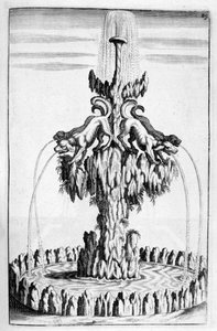 狗设计喷泉，1664年