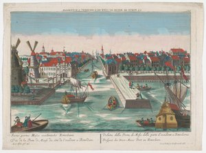 鹿特丹西新港（Wester Nieuwe Hoofdpoort）和欧斯特新港（Ooster Nieuwe Hoofdpoort）景观
鹿特丹西马斯港前景（物体上的标题）
鹿特丹（系列标题）