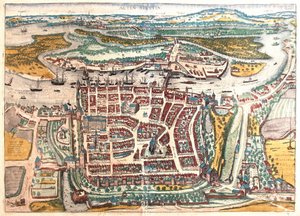 波兰什切青 - 格奥尔格-布劳恩（Georg Braun）1617 年创作的《地球公民》（Civitates Orbis Terrarum），科隆