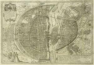 1572年的巴黎城市规划