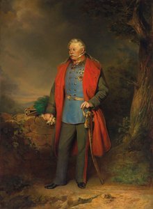 Radetz 1766-1858年的陆军元帅Josef Graf Radetzky，1852年。