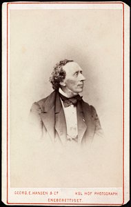 Portrait of Hans Christian Andersen (1805-1875), by Hansen, Georg Emil (1833-1891). Photograph, c. 1871. Private Collection 作者 乔治·埃米尔·汉森（Georg Emil Hansen）