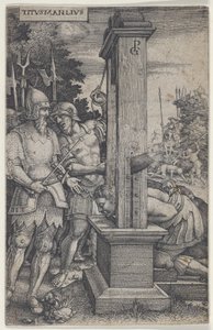提图斯-曼利乌斯，来自《罗马英雄》，1535年。 作者 乔治·彭茨